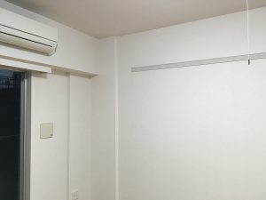 白基調の部屋